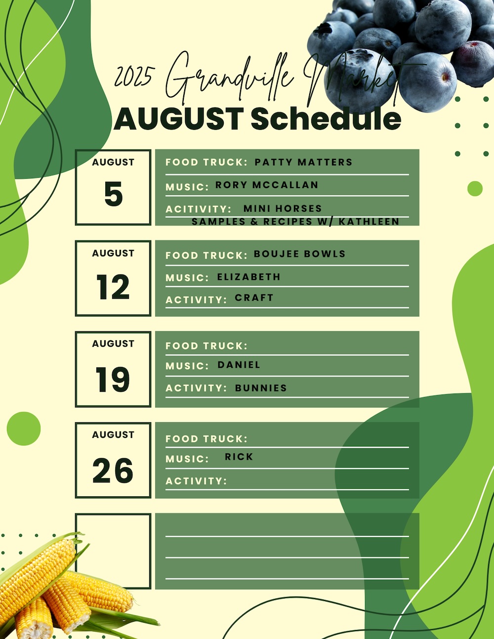 August 2025 FM
